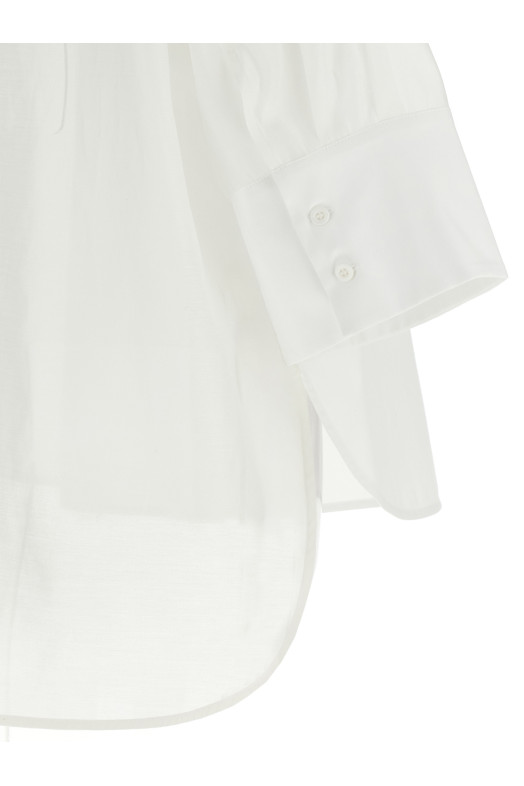 Organza shirt White