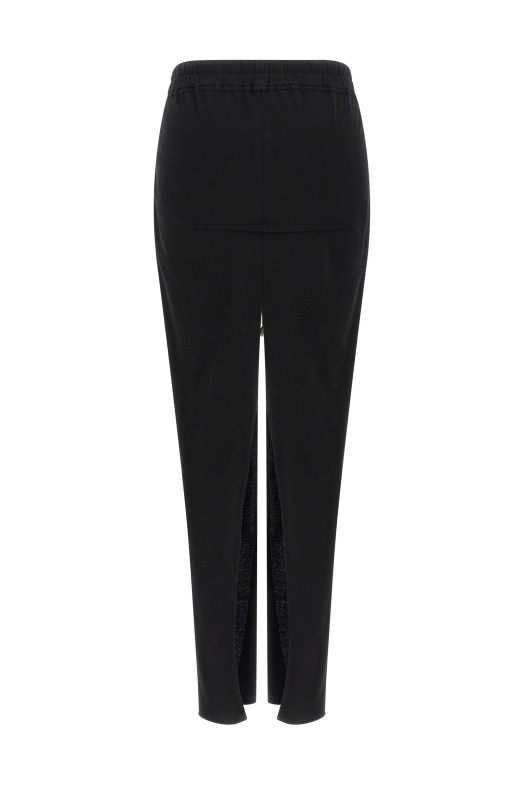 'Pull On Sliced Pillar' skirt Black