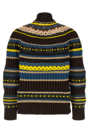 'Knit' cardigan Brown