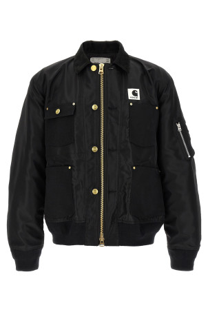 Sacai x Carhartt WIP 'Duck' jacket Black
