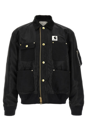 Sacai x Carhartt WIP 'Duck' jacket Black