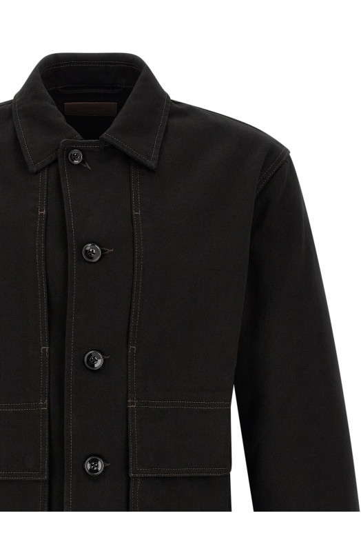 'Boxy' jacket Black