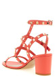 Valentino Garavani 'Rockstud' sandals orange