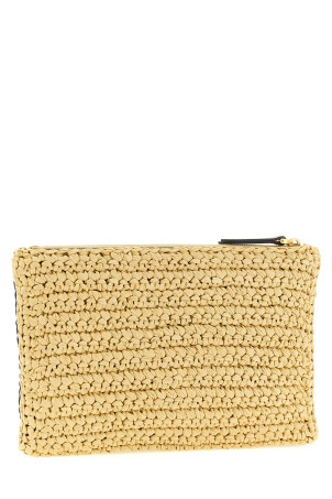 ValentinoGaravani 'VivaSuperstarCrochet'm clutch bag Beige
