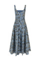 'Wells' dress BLUE