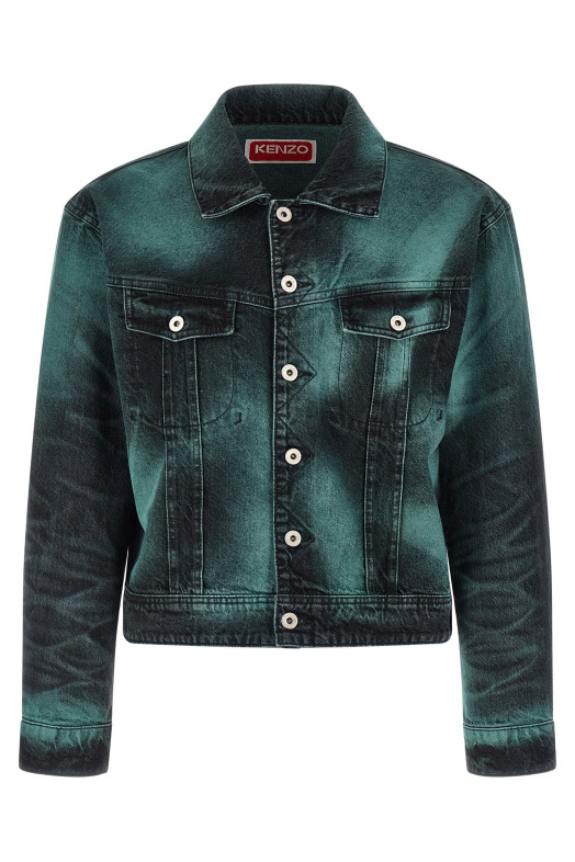 'Boke Heart' jacket Gray