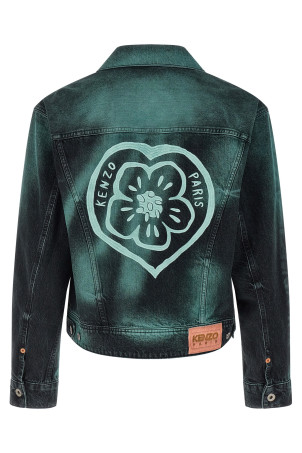 'Boke Heart' jacket Gray