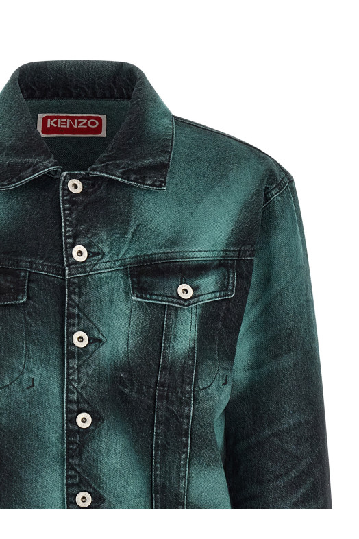 'Boke Heart' jacket Gray