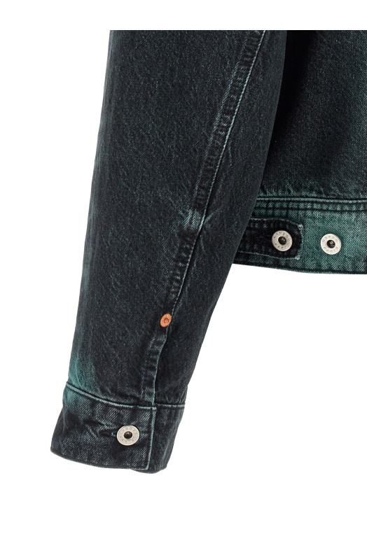 'Boke Heart' jacket Gray