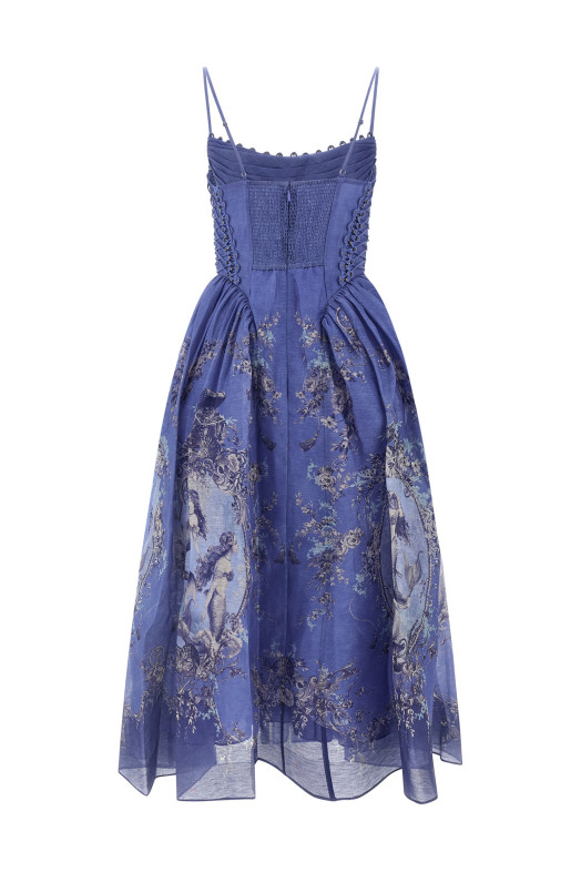 'Rebellion Mermaid Picnic' dress Blue