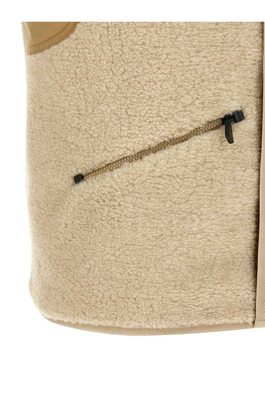 Teddy & Chambray vest  Multicolor