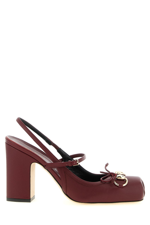 'Gucci' slingbacks Red