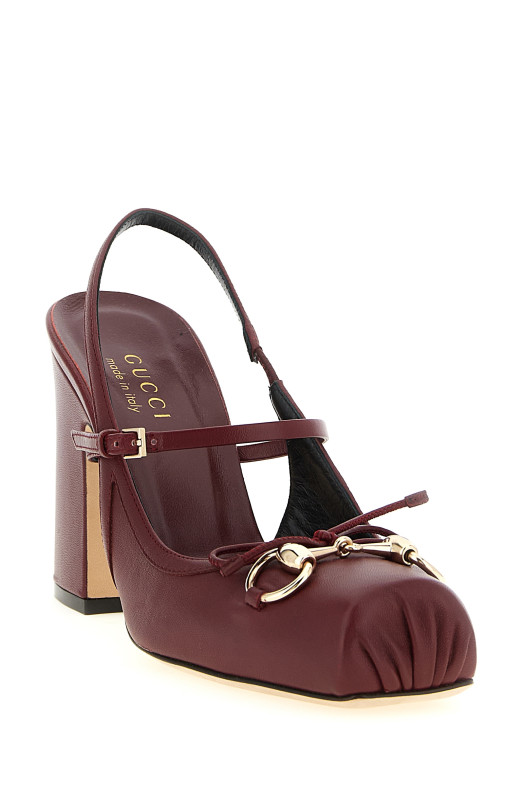 'Gucci' slingbacks Red