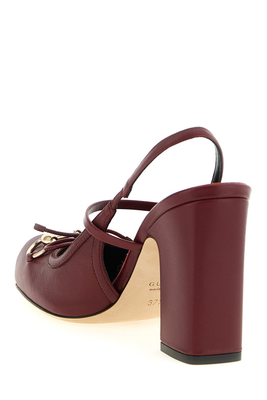 'Gucci' slingbacks Red