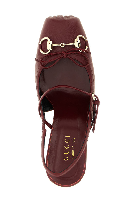 'Gucci' slingbacks Red