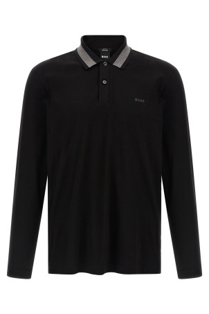 'H-Pleins 200' polo shirt Black