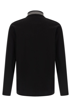 'H-Pleins 200' polo shirt Black