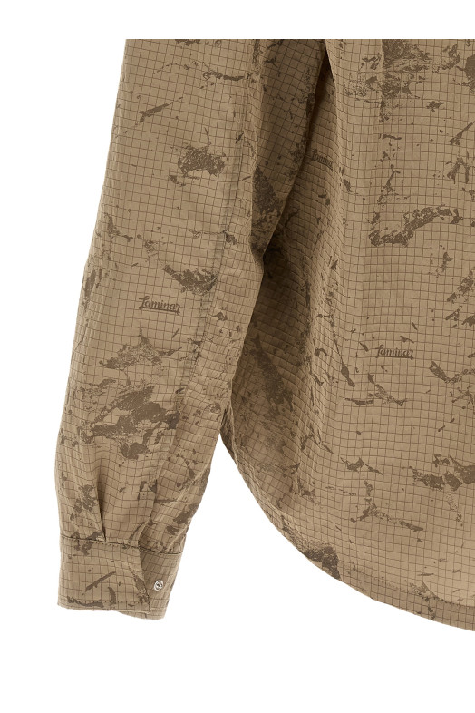 Ripstop overshirt Beige