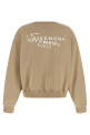 'Logo stamp' sweatshirt Beige