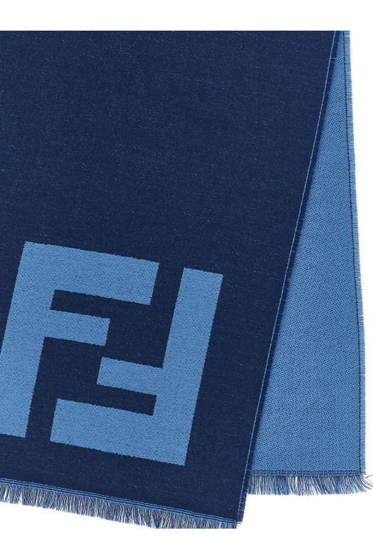 FF macro scarf Blue