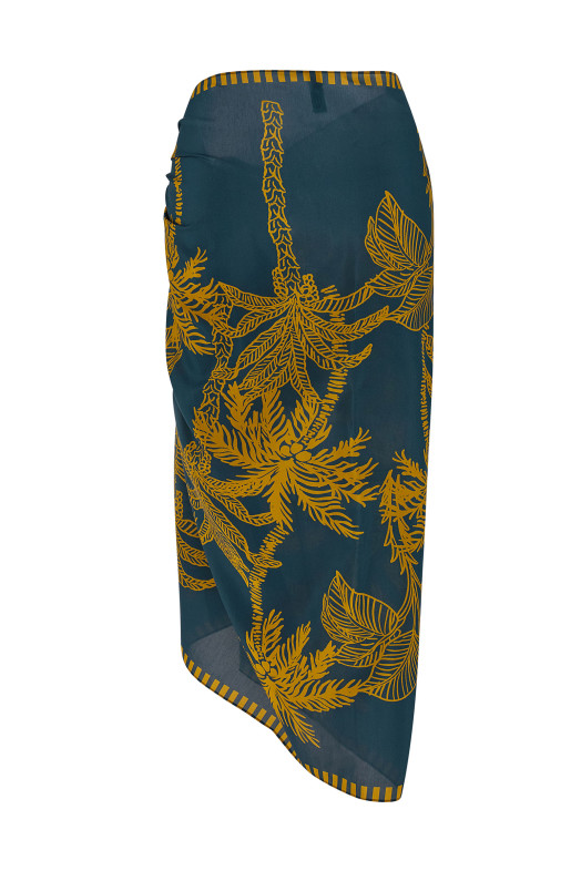 'Jungle' sarong skirt Multicolor