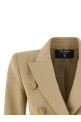 Double-breasted blazer Beige