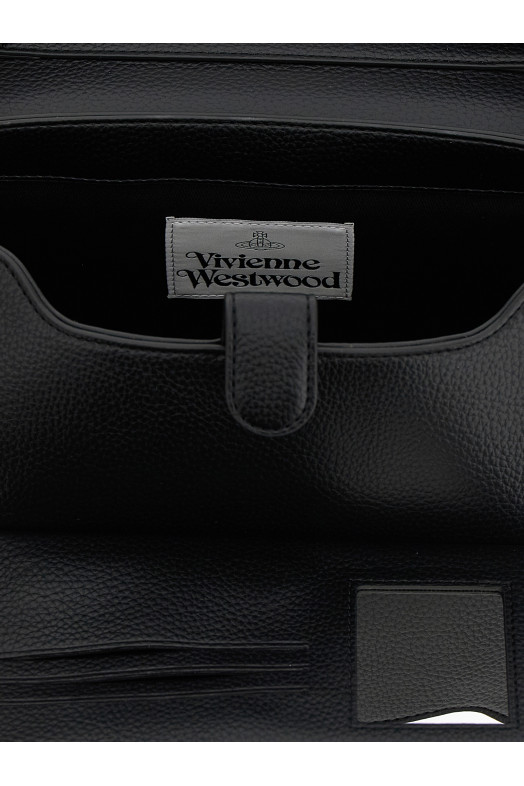 'Hazel' medium shoulder bag Black