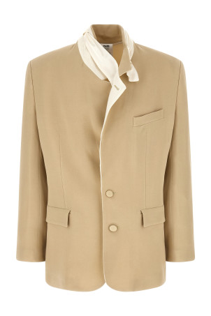 'Smoking Rimini' blazer Beige
