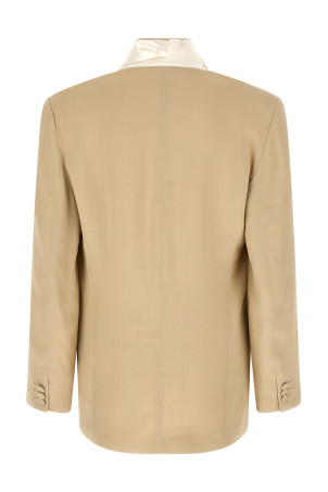 'Smoking Rimini' blazer Beige