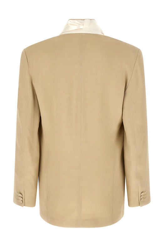 'Smoking Rimini' blazer Beige