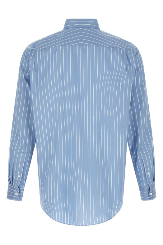 Cotton and silk shirt BLUE