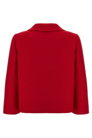 Blazer Valentino Garavani Crepe Couture Red