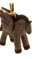 'Pegaso' keyring Brown