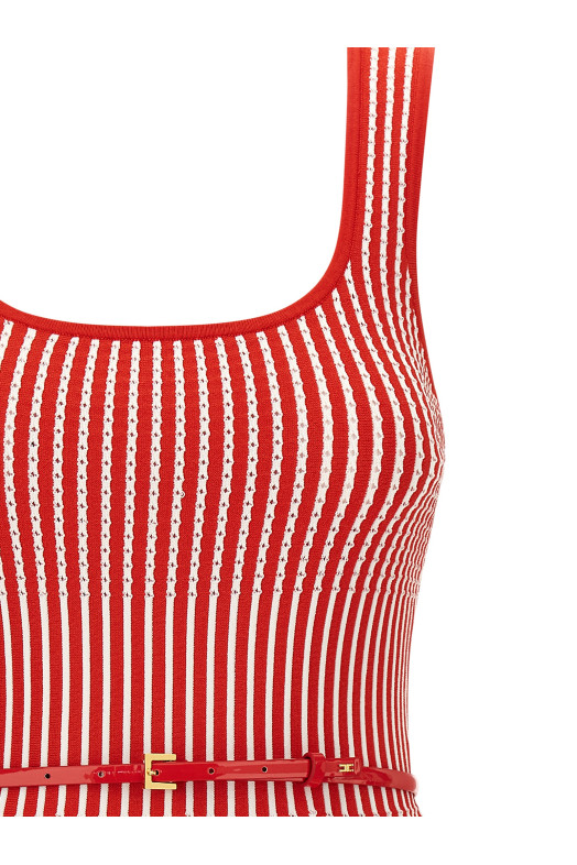 Tricot top Red