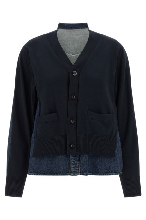 Shirt cardigan Blue