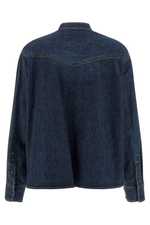 Shirt cardigan Blue