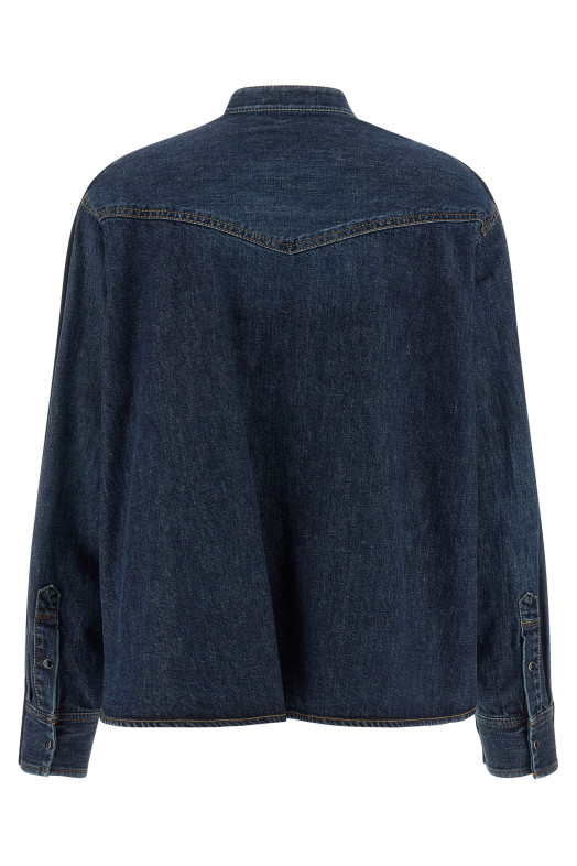 Shirt cardigan Blue