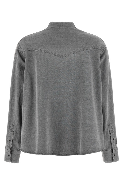Shirt cardigan Gray