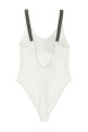 'Precious Details' one-piece swimsuit White