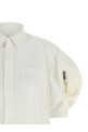 Bomber sleeve shirt White