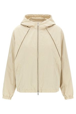 'Punto Luce' windbreaker Beige