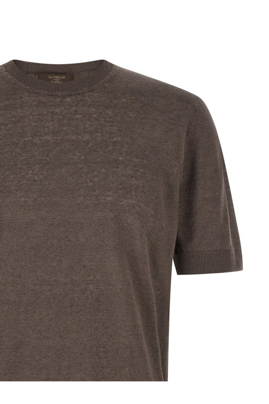 'Ice Lino' sweater Gray