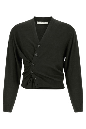 'Twisted' cardigan Black