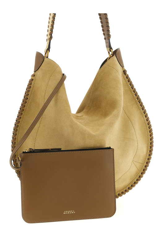 'Oskan Hobo Soft' shoulder bag Beige