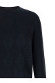 Diamond intarsia sweater Blue