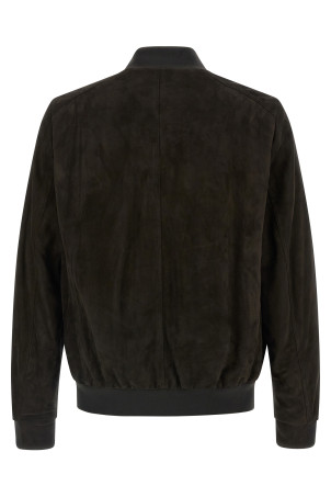 'Carlos' bomber jacket Brown