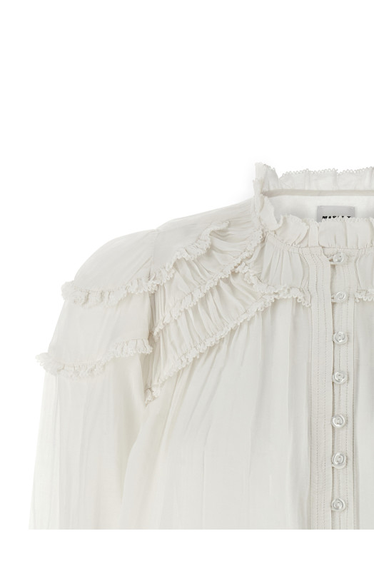 'Christa' blouse White