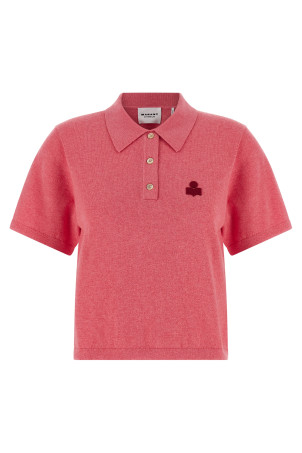 'Althea' polo shirt Pink