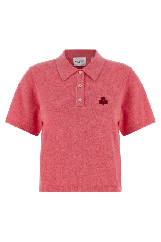 'Althea' polo shirt Pink