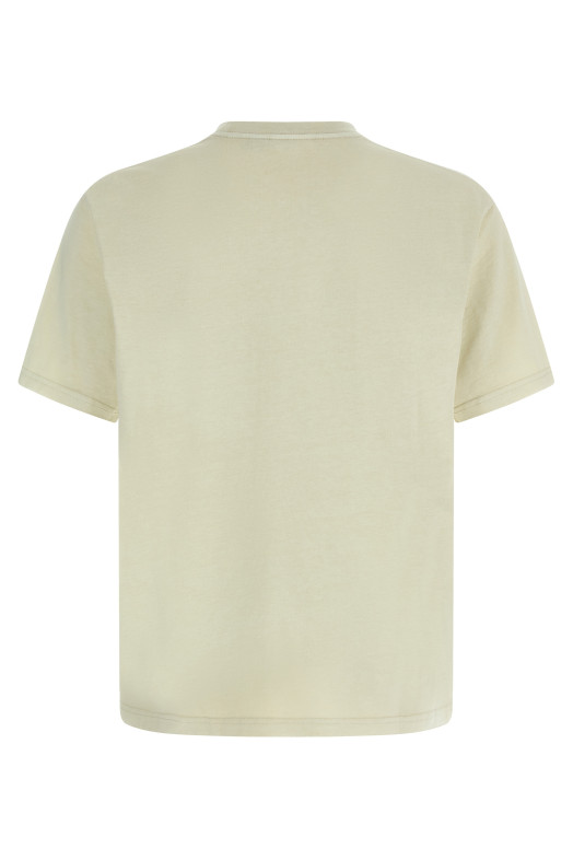 'One Point' T-shirt Beige